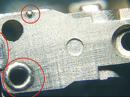 <a href='http://www.ch3344.cn/product/3.htm' class='text_a'>模具激光焊機</a>修復(fù)模具效果
